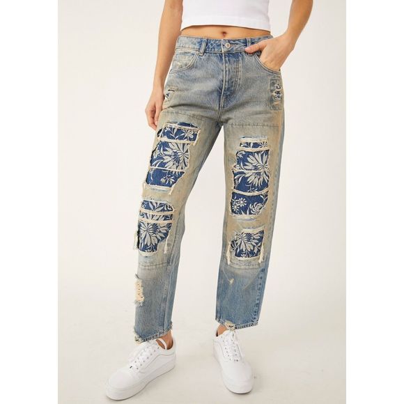 Free People Desert Rose Jeans - Picture 2 of 7